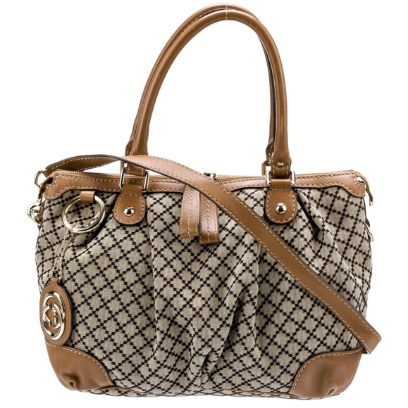 Gucci Sukey Monogram Diamante 2way Tote Bag Classic and Luxury - Picture 15 of 15